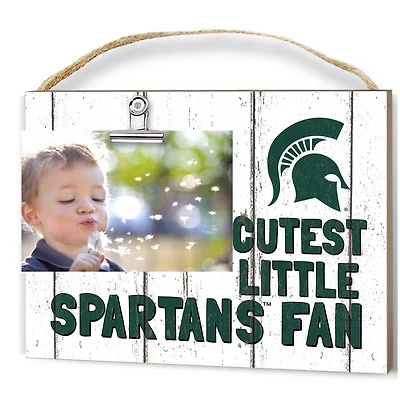 Michigan State Spartans 8'' x 10'' Cutest Little Weathered Logo Clip Photo Frame