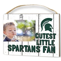 Michigan State Spartans 8'' x 10'' Cutest Little Weathered Logo Clip Photo Frame