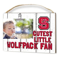 NC State Wolfpack 8'' x 10'' Cutest Little Weathered Logo Clip Photo Frame