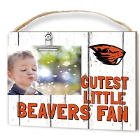 Oregon State Beavers 8'' x 10'' Cutest Little Weathered Logo Clip Photo Frame
