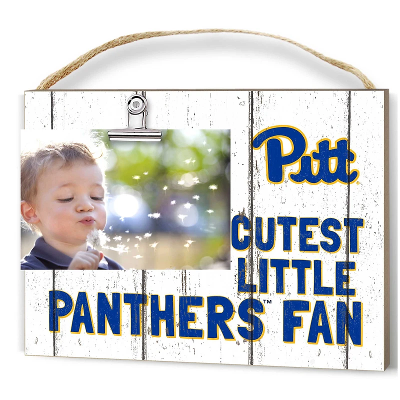 Pitt Panthers 8'' x 10'' Cutest Little Weathered Logo Clip Photo Frame
