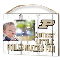 Purdue Boilermakers 8'' x 10'' Cutest Little Weathered Logo Clip Photo Frame