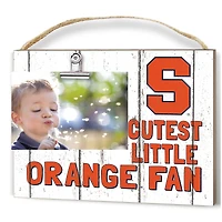 Syracuse Orange 8'' x 10'' Cutest Little Weathered Logo Clip Photo Frame