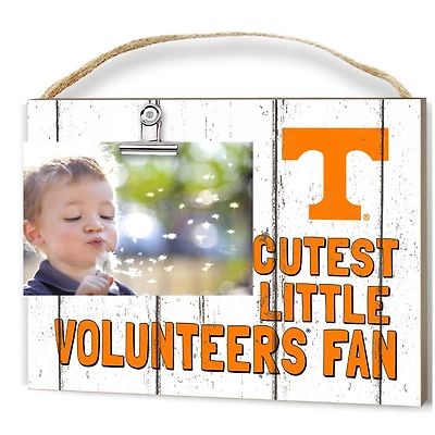 Tennessee Volunteers 8'' x 10'' Cutest Little Weathered Logo Clip Photo Frame