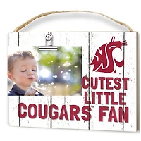 Washington State Cougars 8'' x 10'' Cutest Little Weathered Logo Clip Photo Frame