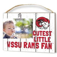 Winston-Salem State Rams 8'' x 10'' Cutest Little Weathered Logo Clip Photo Frame