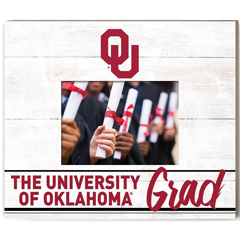 Oklahoma Sooners 11'' x 13'' Grad Picture Frame