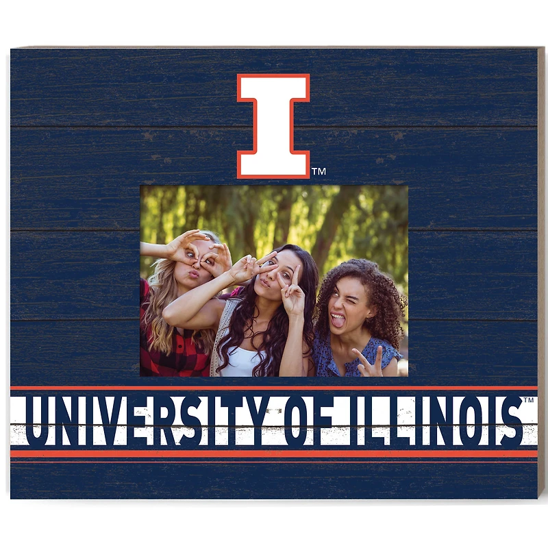 Illinois Fighting Illini 11'' x 13'' Team Spirit Picture Frame