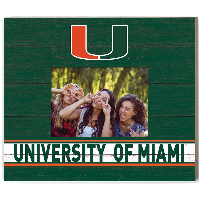 Miami Hurricanes 11'' x 13'' Team Spirit Picture Frame