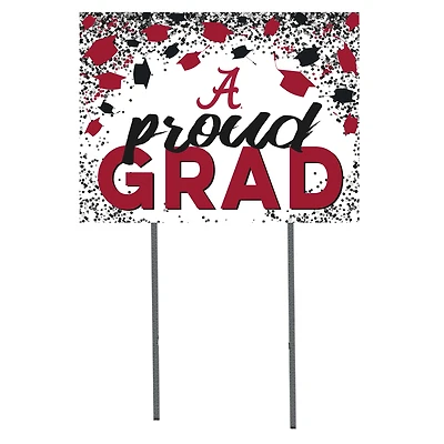 Alabama Crimson Tide 18'' x 24'' Grad Yard Sign