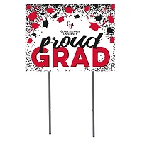 Clark Atlanta University Panthers 18'' x 24'' Grad Yard Sign