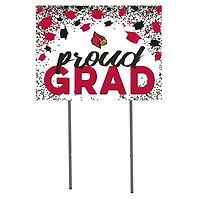 Louisville Cardinals 18'' x 24'' Grad Yard Sign