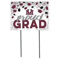 Montana Grizzlies 18'' x 24'' Grad Yard Sign