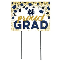 Notre Dame Fighting Irish 18'' x 24'' Grad Yard Sign