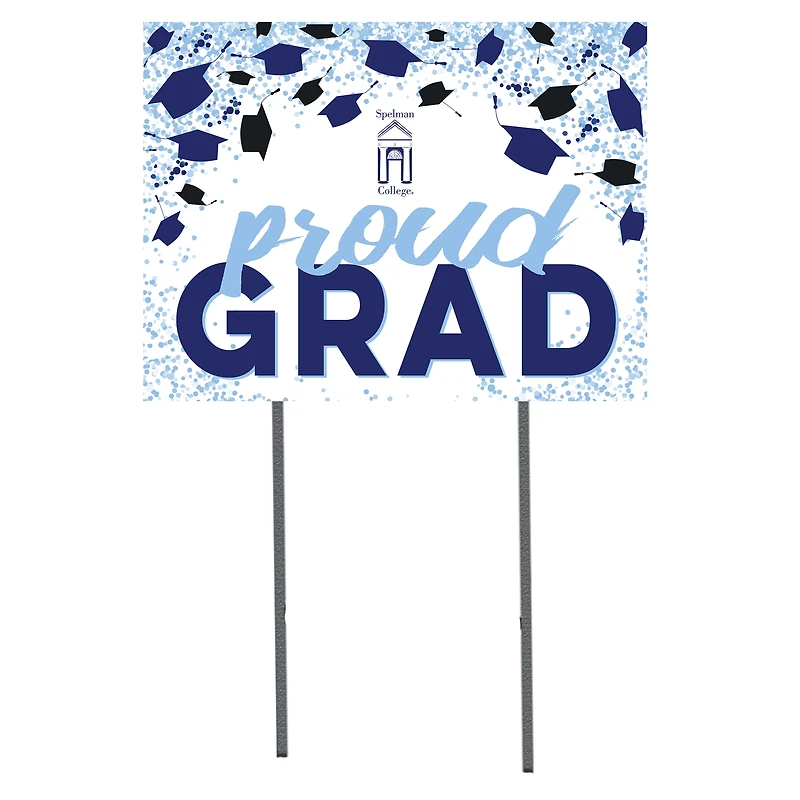 Spelman College Jaguars 18'' x 24'' Grad Yard Sign