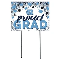 North Carolina Tar Heels 18'' x 24'' Grad Yard Sign