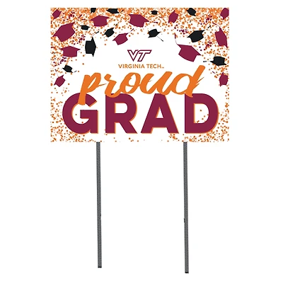 Virginia Tech Hokies 18'' x 24'' Grad Yard Sign