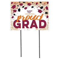 Virginia Tech Hokies 18'' x 24'' Grad Yard Sign