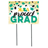 XULA Gold 18'' x 24'' Grad Yard Sign