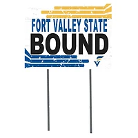 Fort Valley State Wildcats 18'' x 24'' Bound Yard Sign