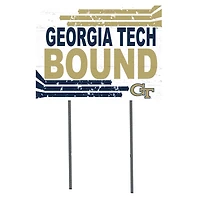 GA Tech Yellow Jackets 18'' x 24'' Bound Yard Sign