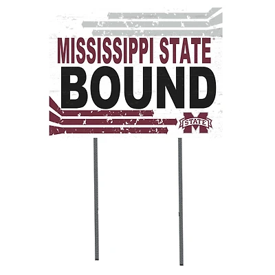 Mississippi State Bulldogs 18'' x 24'' Bound Yard Sign