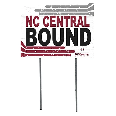 North Carolina Central Eagles 18'' x 24'' Bound Yard Sign