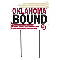 Oklahoma Sooners 18'' x 24'' Bound Yard Sign