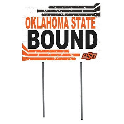 Oklahoma State Cowboys 18'' x 24'' Bound Yard Sign