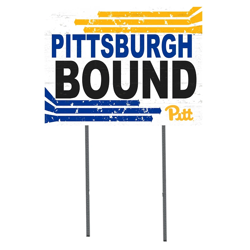 Pitt Panthers 18'' x 24'' Bound Yard Sign