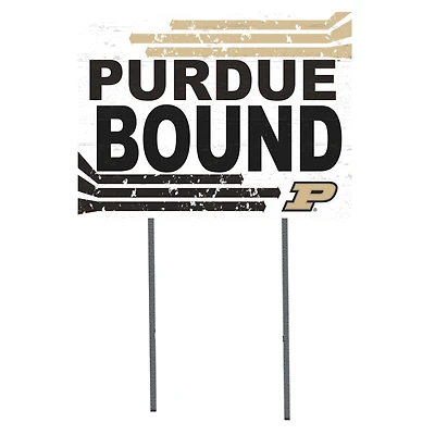 Purdue Boilermakers 18'' x 24'' Bound Yard Sign