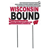 Wisconsin Badgers 18'' x 24'' Bound Yard Sign