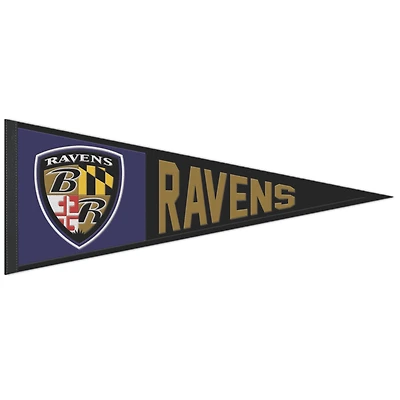 WinCraft Baltimore Ravens 13" x 32" Retro Logo Pennant