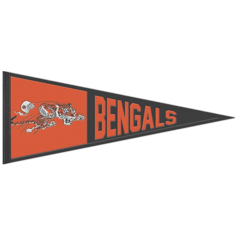 WinCraft Cincinnati Bengals 13" x 32" Retro Logo Pennant