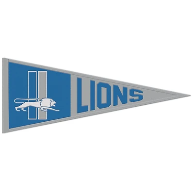 WinCraft Detroit Lions 13" x 32" Retro Logo Pennant