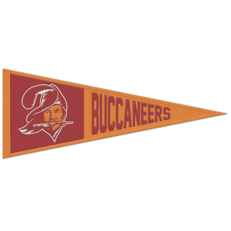 WinCraft Tampa Bay Buccaneers 13" x 32" Retro Logo Pennant