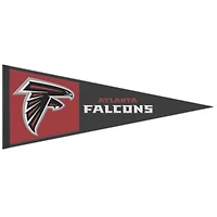 WinCraft Atlanta Falcons 13" x 32" Wool Primary Logo Pennant