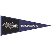 WinCraft Baltimore Ravens 13" x 32" Wool Primary Logo Pennant
