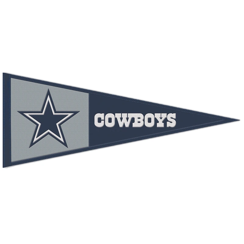 WinCraft Dallas Cowboys 13" x 32" Wool Primary Logo Pennant