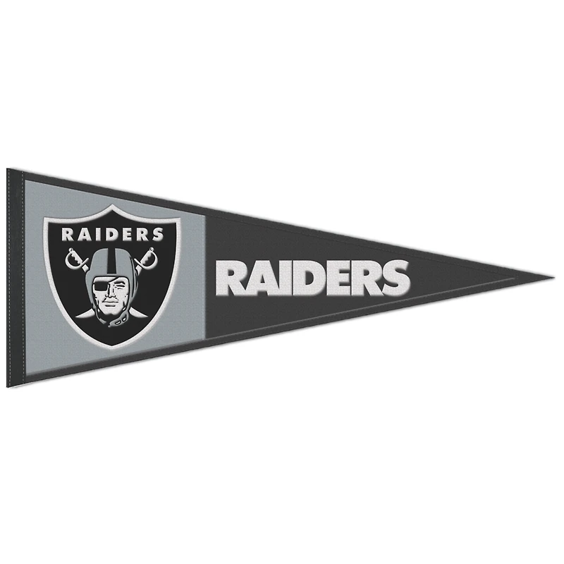 WinCraft Las Vegas Raiders 13" x 32" Wool Primary Logo Pennant