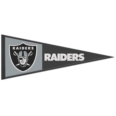 WinCraft Las Vegas Raiders 13" x 32" Wool Primary Logo Pennant