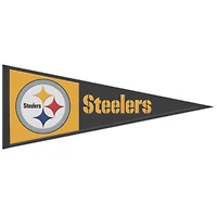 WinCraft Pittsburgh Steelers 13" x 32" Wool Primary Logo Pennant