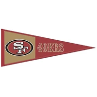 WinCraft San Francisco 49ers 13" x 32" Wool Primary Logo Pennant