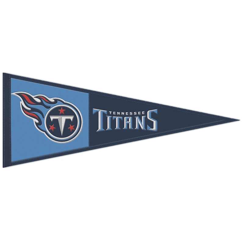 WinCraft Tennessee Titans 13" x 32" Wool Primary Logo Pennant