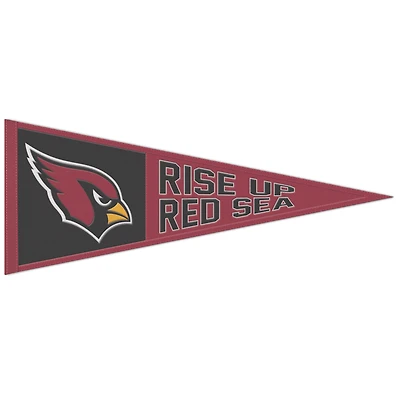 WinCraft Arizona Cardinals 13" x 32" Slogan Pennant