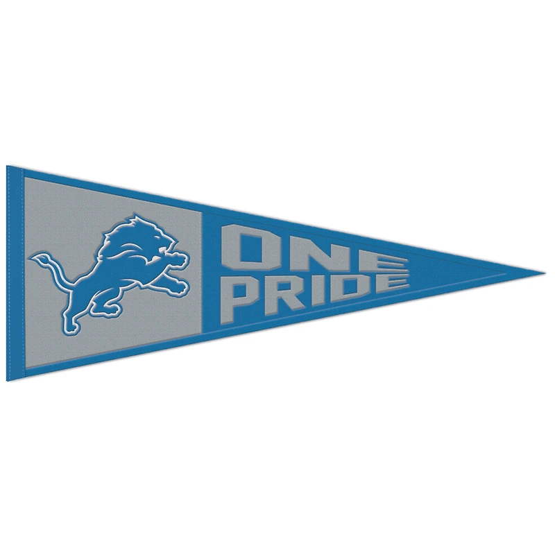 WinCraft Detroit Lions 13" x 32" Slogan Pennant