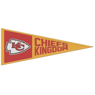 WinCraft Kansas City Chiefs 13" x 32" Slogan Pennant
