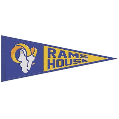 WinCraft Los Angeles Rams 13" x 32" Slogan Pennant