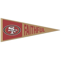 WinCraft San Francisco 49ers 13" x 32" Slogan Pennant