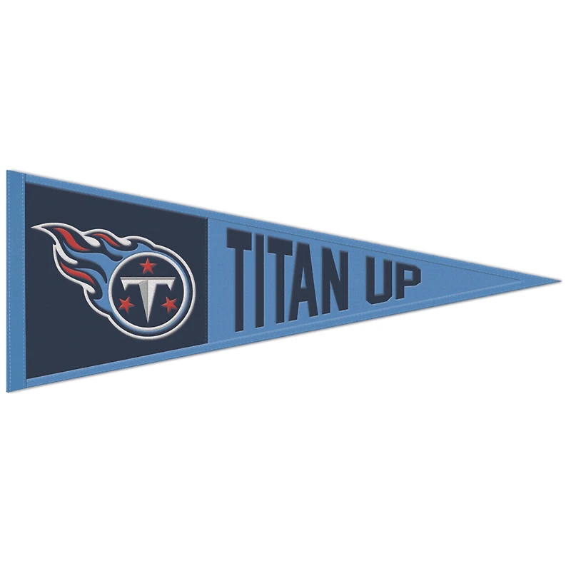 WinCraft Tennessee Titans 13" x 32" Slogan Pennant